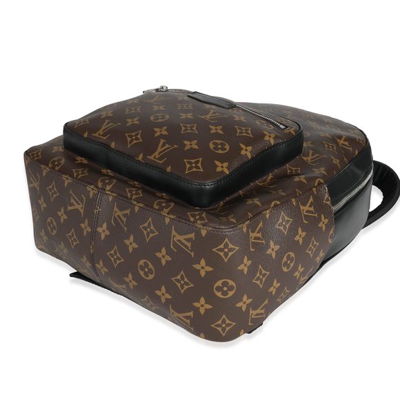Louis Vuitton Monogram Macassar Canvas Josh Backpack - Picture 6 of 7